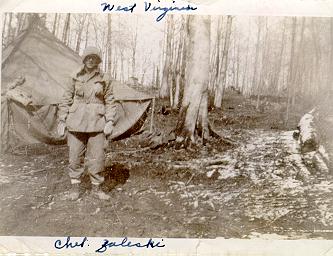 Private First Class Chester Zaleski, Company A, 110th Medical Battalion