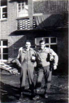 Private First Class Merlin T. Mallady and Private First Class Ernest G. Deschenes, ETO