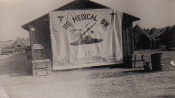 Welcome to the 110th Medical Battalion sign