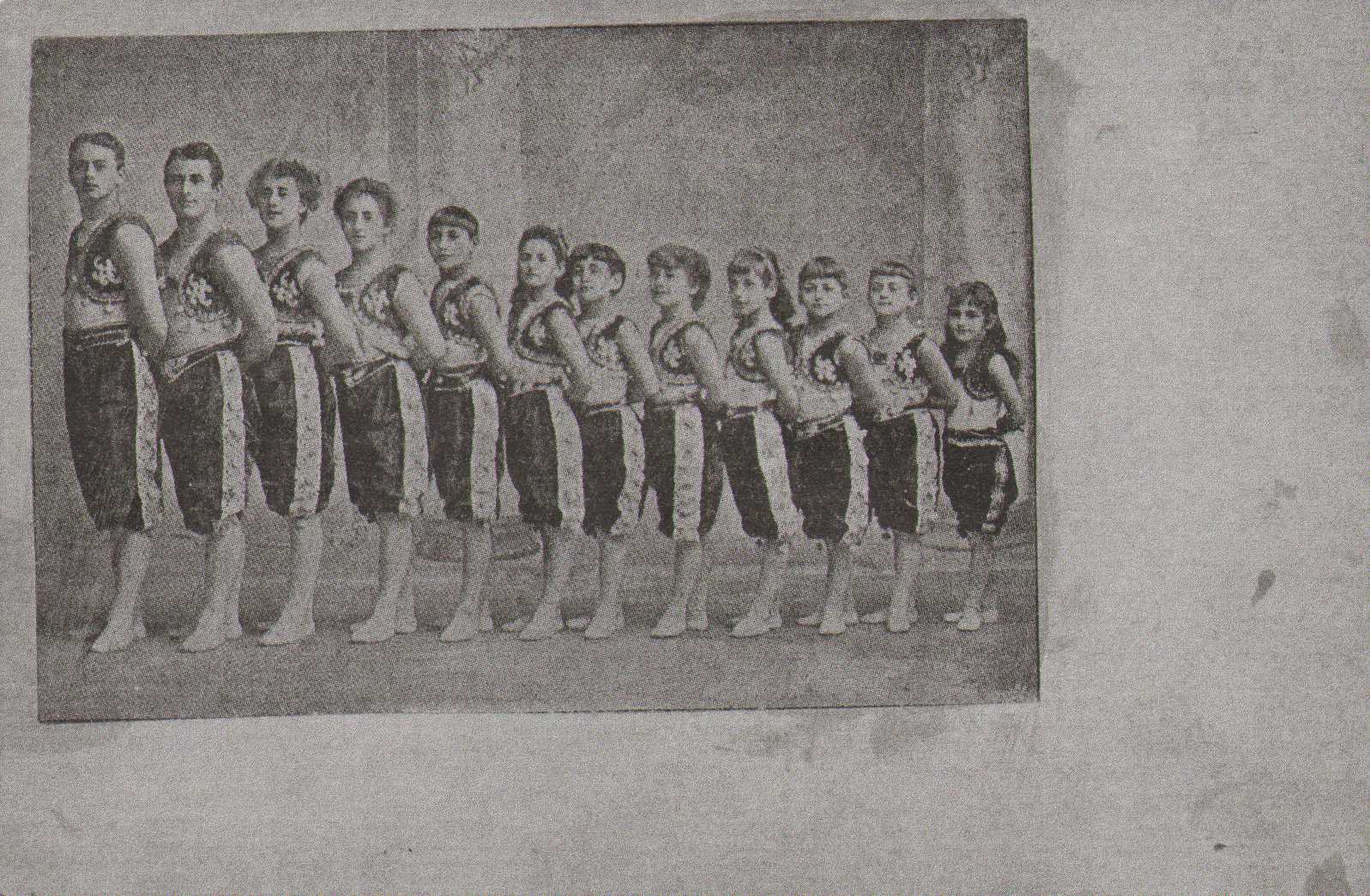 Kremo family acrobats, early 1890s