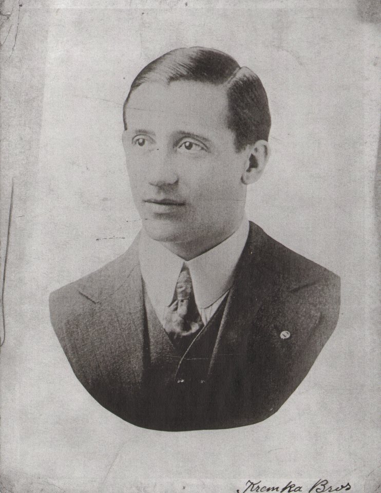 Theodor Kremka, portrait, late 1890s–1910