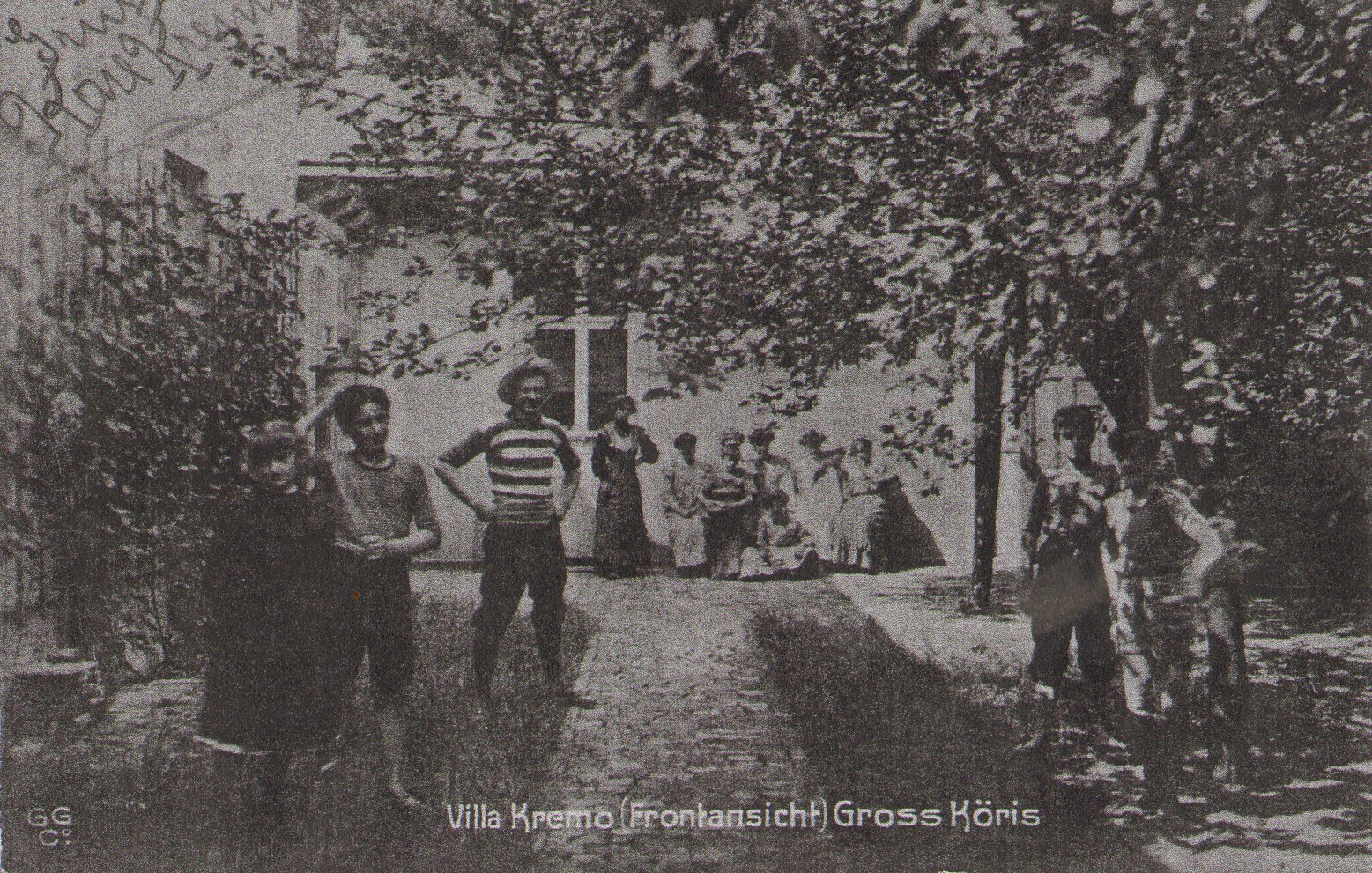 Postcard mailed to Theodor Kremka from Sheffield, England, November 1906 — message side