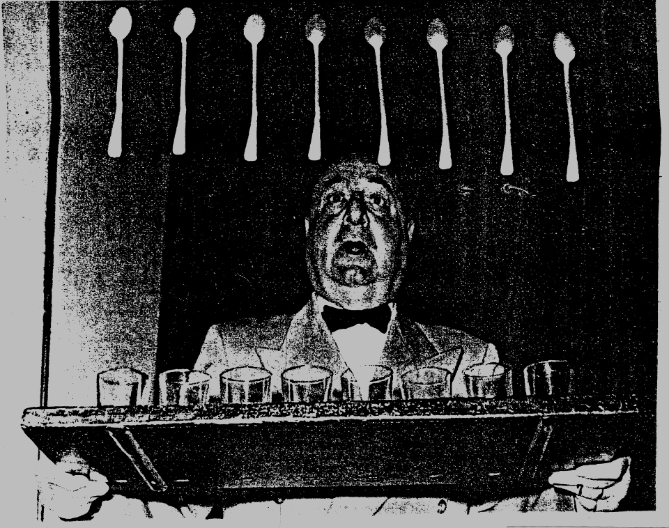 The famous trick of Gaston Palmer