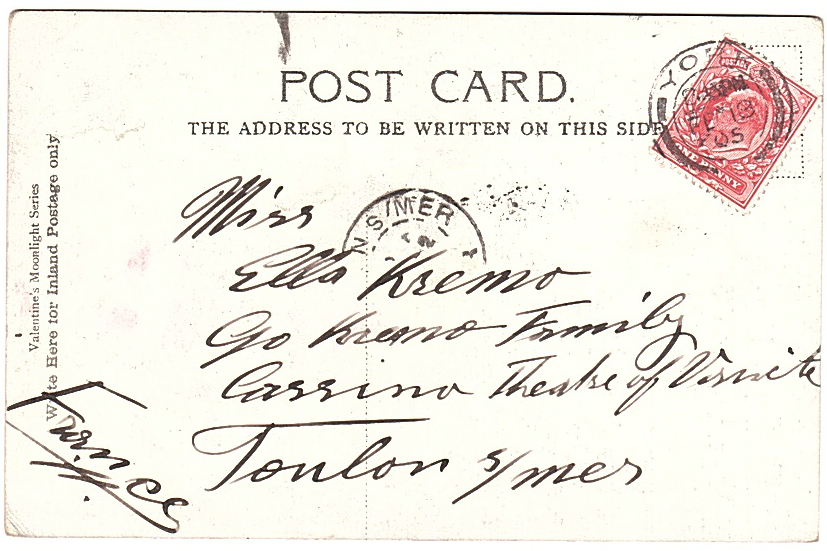 Jas. M. Cameron — Without signature
