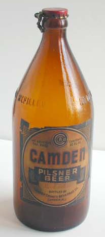 Camden Pilsner Beer bottle