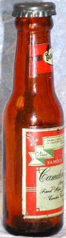Camden City Brewery Bottle