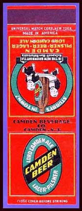 Camden Beer Matchbooks