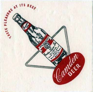 After the Camden Beer brewery closed, Camden Beer was still sold, brewed and packaged by Esslinger in Philadelphia, and distributed out of Camden and Newark. The can aabove was part of this production.