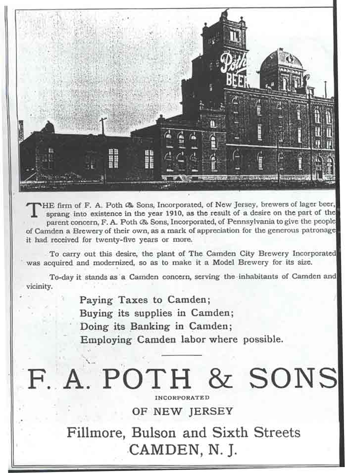 F.A.Poth Advertisement