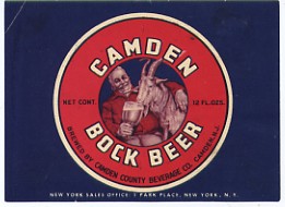 Camden Bock Beer