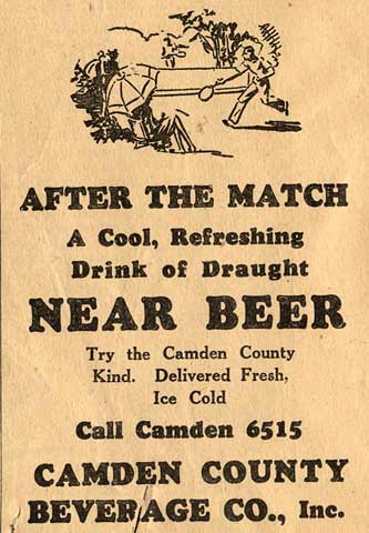 Camden Courier-Post Advertisement, September 1929