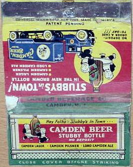 Camden Beer Stubby Bottle