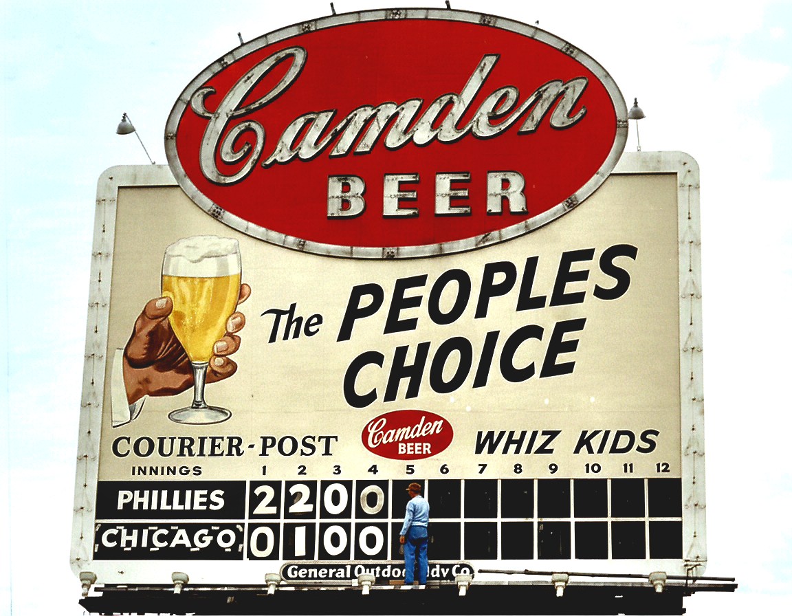 Camden Beer Scoreboard