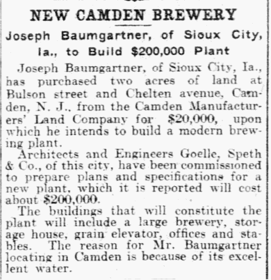 New Camden Brewery