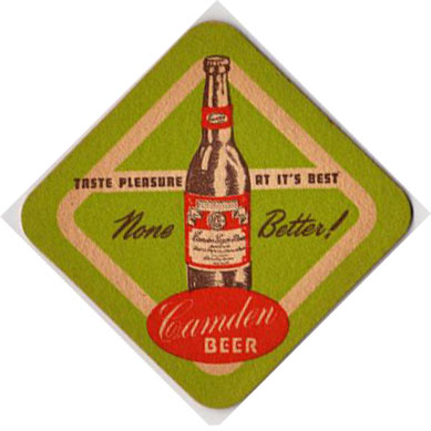 Camden Beer Green Coaster