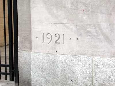 East End Trust Company cornerstone