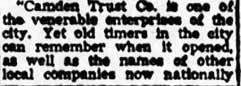 Camden Courier-Post, July 1, 1948 — Camden Trust 75th anniversary article, part 6