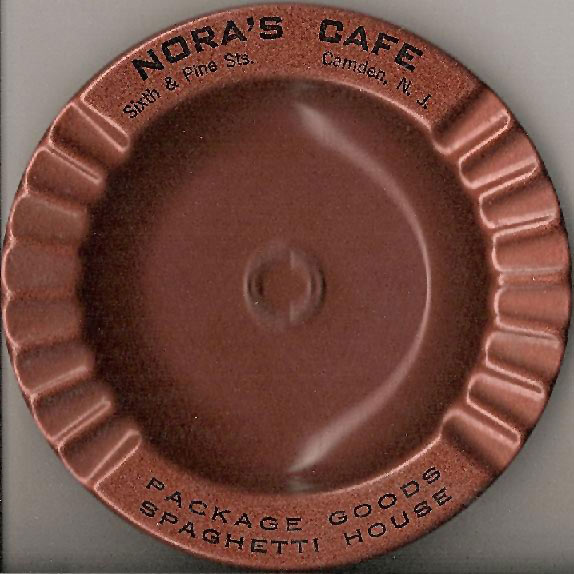 Nora's Cafe ashtray