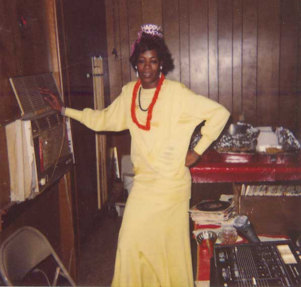 Joann Rowe at The Bullpen, New Year's Eve, December 31, 1991
