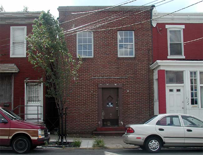 Thirteenth Ward Republican Club building, 1324 Mechanic Street, October 5, 2003