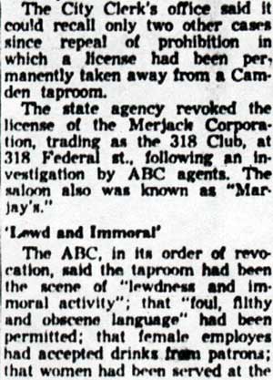 Camden Courier-Post, December 31, 1953, column 2