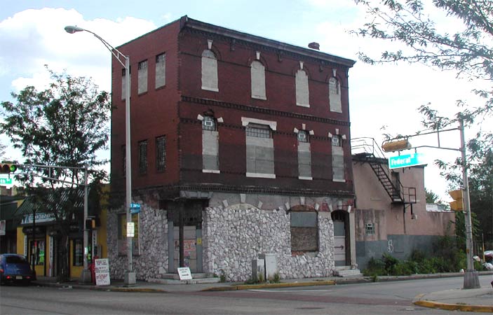 The East Side Cafe, 2400 Federal Street, southeast corner, October 5, 2003