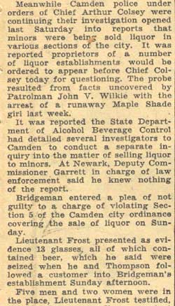 Camden Courier-Post, August 27, 1935 — Cafe Owner Fined for Sunday Sales, continued