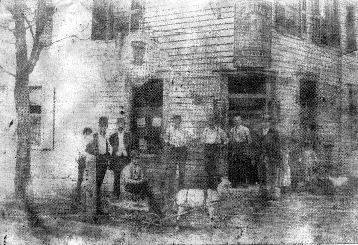 Oetzel's Saloon, about 1890s