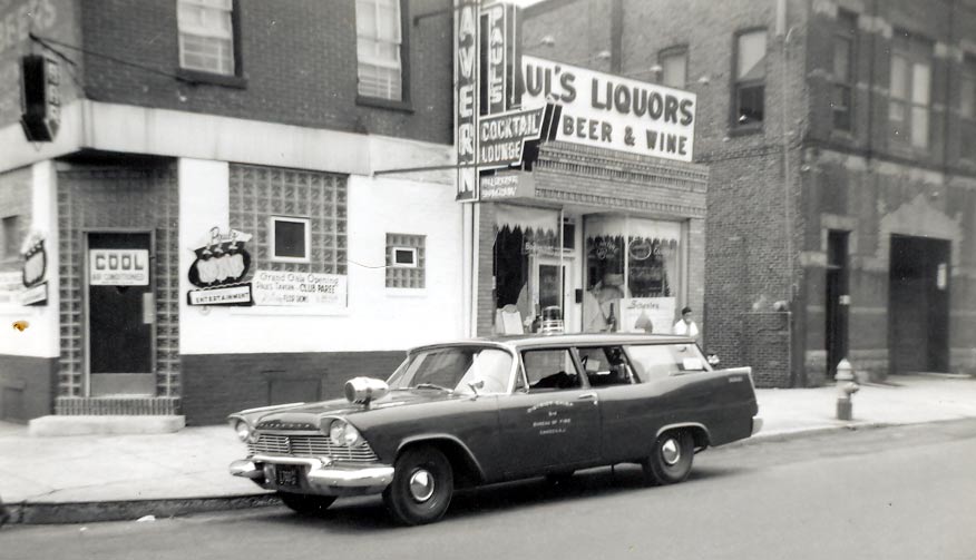 1819 Broadway, formerly Paul's Tavern, June 1960