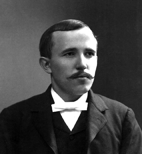 Henry Strahle, aged 24. Photograph from about 1899.