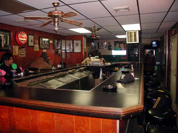 Nick & Sophie's Tavern interior, February 20, 2004