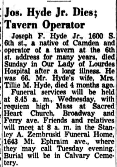 Camden Courier-Post — November 7, 1955