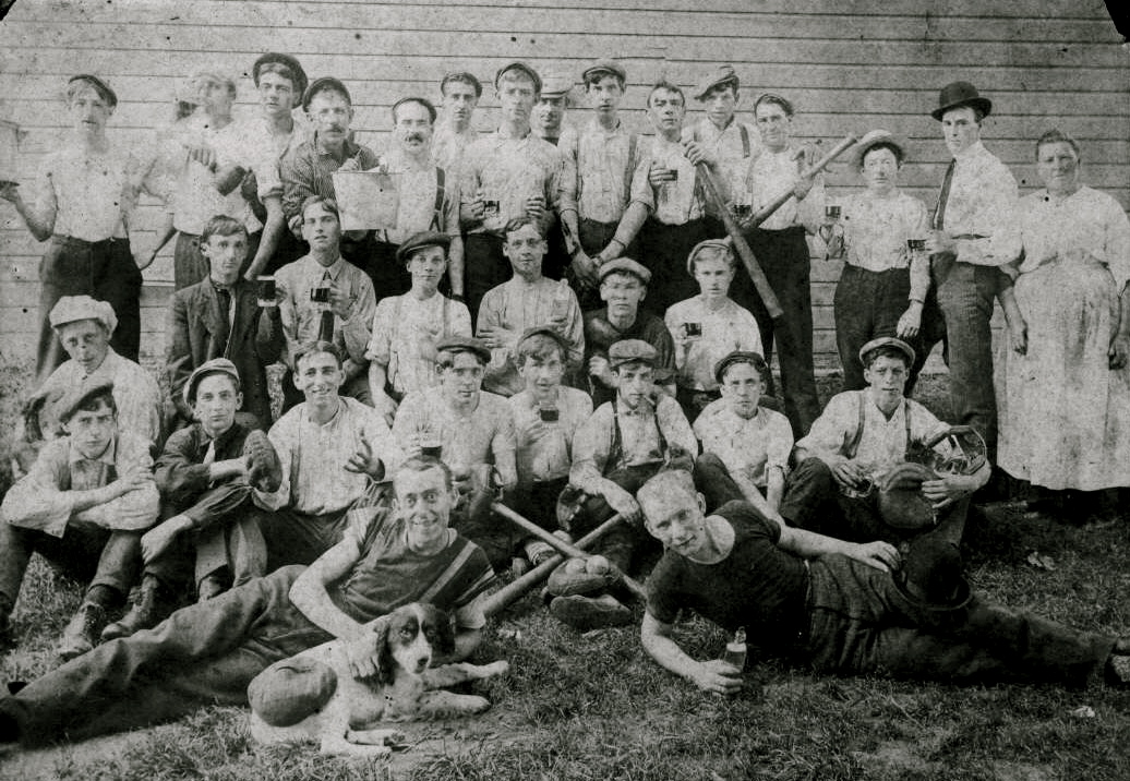 Camden baseball tavern tournament team, early 1920s