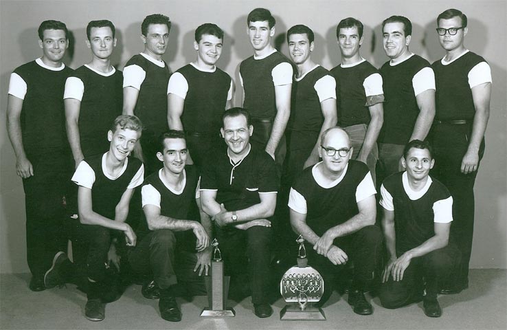 First & Last Chance Bar & Liquors softball team, circa 1964
