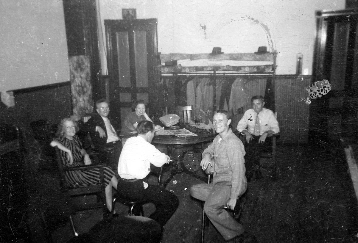 Silent Club members in the clubrooms, 1930s-1940s