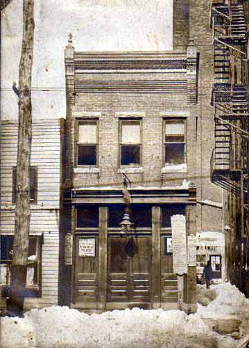 The old bar at 409 Market Street — Thomas O'Hara's Saloon / The Temple Bar