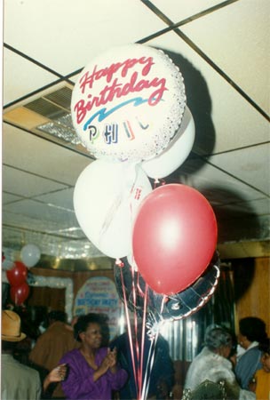 Birthday party at Krystal Lounge, December 11, 1996