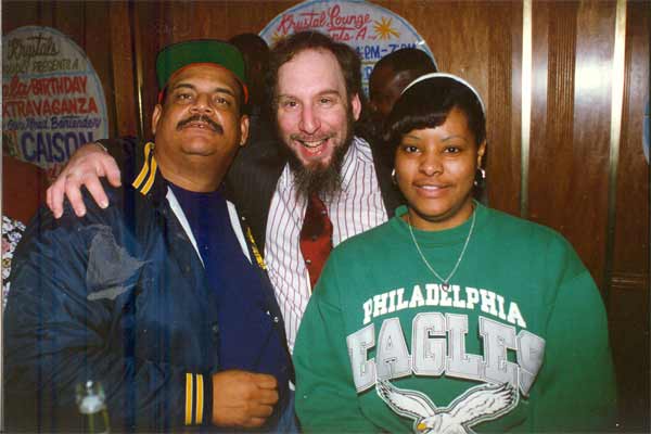 Guests at birthday party, Krystal Lounge, December 11, 1996