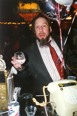 Guests at birthday party, Krystal Lounge, December 11, 1996