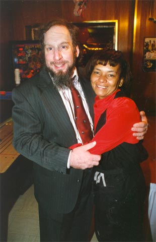 Guests at birthday party, Krystal Lounge, December 11, 1996