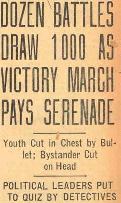 Boy Shot, Many People Hurt in Eighth Ward Riot — Camden Courier-Post, May 17, 1934