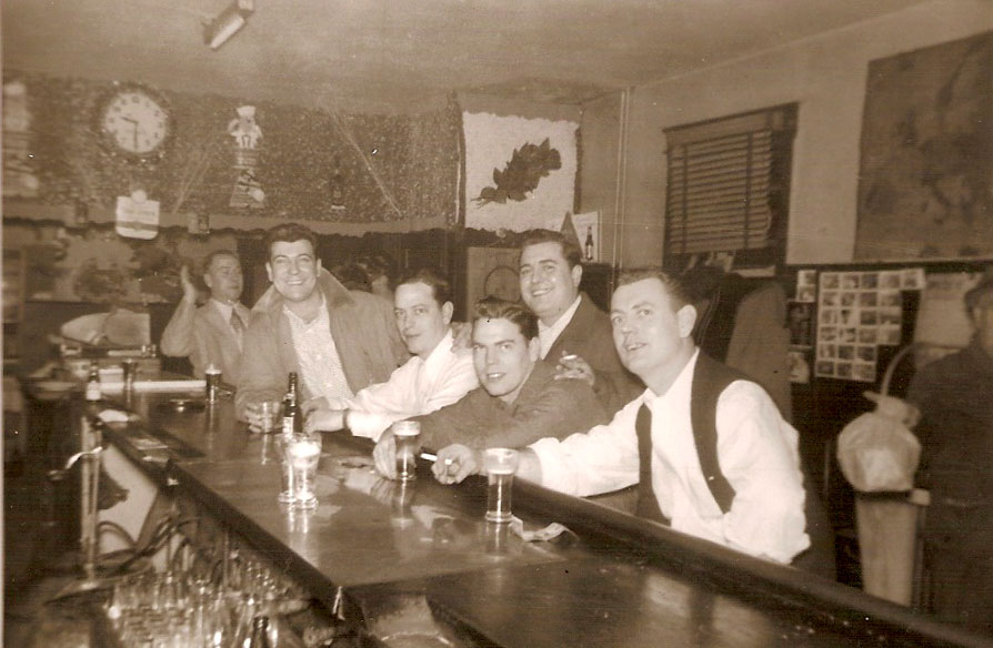Regular customers at Stanley's Cafe