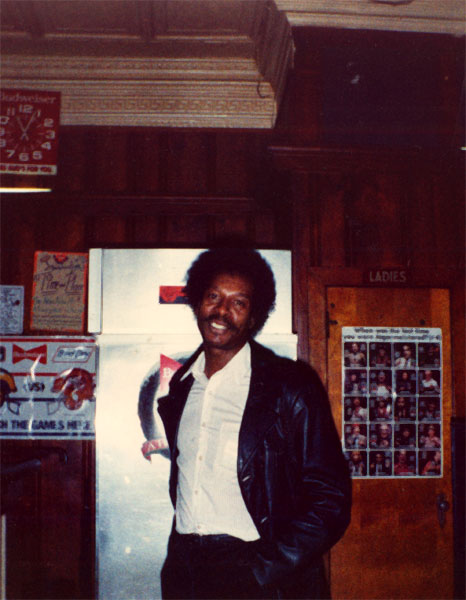 Robert Finney at the Time & Place Lounge, December 1990