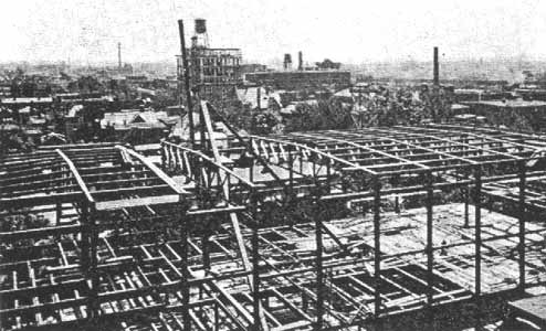 639 Cooper Street — Camden Lodge 293, Elks, under construction 1920s