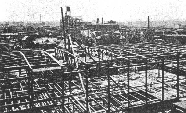 Construction of the Elks Building, Cooper Street — 1925
