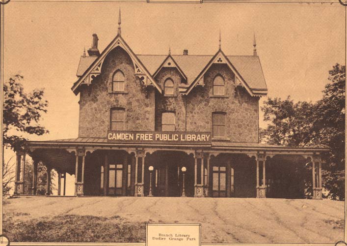 The Library at Dudley Grange, 1928