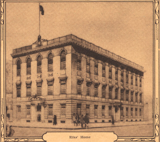 639 Cooper Street — Elks Lodge, 1928