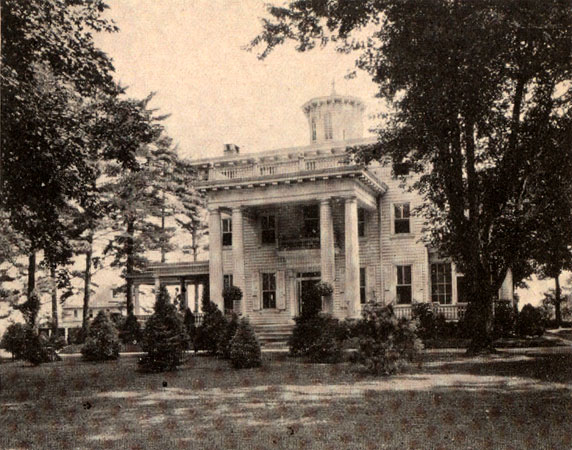 The Hurley mansion, White Horse Pike at McGill Avenue, Collingswood NJ, 1914