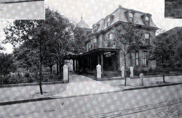 406 Penn Street, Camden NJ, the home of F. Wayland Ayer, 1914