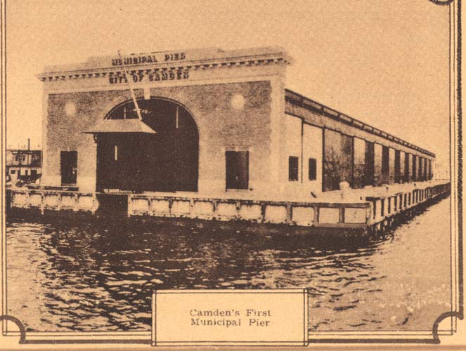 Camden Municipal Pier, opened November 1921